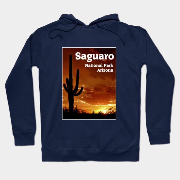 Saguaro National Park Hoodie by Naves